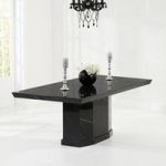 Hamlet Marble Dining Table Rectangular In Black