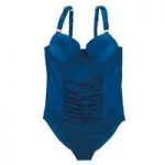 Marie Meili 1 Piece Blue Swimsuit Katherine