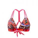 Phax Multicolor Triangle Swimsuit Semi Halter Samburu