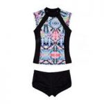Seafolly Multicolor Swimsuit Children Galaxy Bliss Surf Set