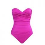 Miraclesuit 1 Piece Pink Swimsuit Barcelona Must Haves Cup B to F