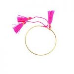 Amadoria Neon Pink and Gold Bracelet Clara