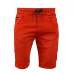 Watts Red Man Shorts Ribbs Jogg Jeans
