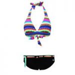 Lolita Angels 2 Pieces Multicolor Triangle Shorty Swimsuit Soft Acapulco Smile