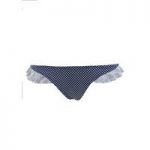Lolita Angels Navy Blue and White Thong Swimsuit Folie Little Pea