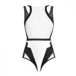 Moeva 1 Piece Black and White Swimsuit Lea