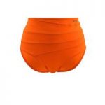 Emmatika Orange High Waisted Panties Swimsuit Solid Naranja Swinga