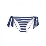 Marie Meili Navy and White Striped panties Swimwear Nouette Ambrosia