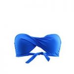 Phax Blue Twisted Bandeau Swimsuit