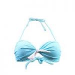 Carla-Bikini Turquoise Bandeau Swimsuit Electro Wavetrip