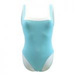 Carla-Bikini 1 PiÃ¨ce Turquoise Swimsuit Swim Wavetrip