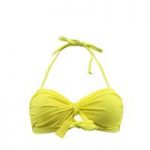 Carla-Bikini Yellow Bandeau Swimsuit Electro Zest