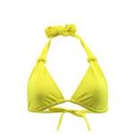 Carla-Bikini Yellow Triangle Swimsuit Charm Zest