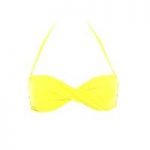 Bandeau Carla-Bikini Yellow Woman Swimsuit Twist Mambo