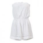Seafolly White Bustier Playsuit Ocean Rose