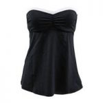 Seafolly Black Tankini Swimsuit Block Party C/D Cup