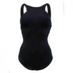 Seafolly 1 Piece Black Swimsuit Active High Neck