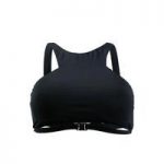 Seafolly Black High Neck Swimsuit Active High Neck