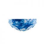 Seafolly Blue Reversible Bikini panties Caribbean Ink