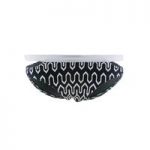 Seafolly Black Bikini panties Optic Wave Split Band