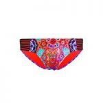 Seafolly Pink Multi Strap Panties Bikini Bottom Kashmir