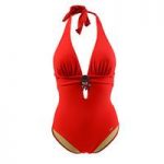 Banana Moon 1 Piece Red Swimsuit Spring Dreamy