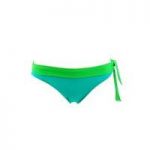 Kiwi bicolor Green woman swimsuit panties Karine