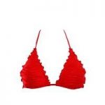 Seafolly Red Triangle woman Swimsuit Shimmer