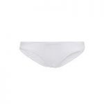Seafolly White brazilian panties swimsuit bottom Goddess
