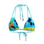 Seafolly Multicolor Triangle swimsuit top Poolside