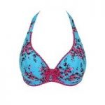 Curvy Kate Turquoise Balconnet swimsuit Top Beach Bloom