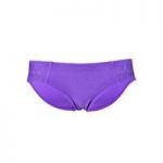 Seafolly Purple panties swimsuit Bottom Hipster Shimmer Laser Cut