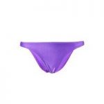 Seafolly Purple Tanga Swimsuit Bottom Shimmer Brazilian Pant