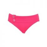 Curvy Kate Pink panties swimsuit Bottom Love Luau Mini Fold Over panties