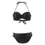 Lolita Angels 2 piece Black Swimsuit Rio Smile Glitter Night