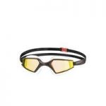 Speedo Black and Gold Swimming goggles Aquapulse Max Mirror 2