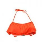 Livia Orange Bandeau Swimsuit Top Majorelle Myriam