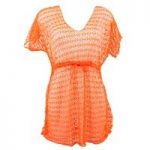 Carla Bikini Orange Tunic Vince Crochet