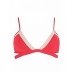 L*Space Red Bra Swimsuit Two Timer Platinium