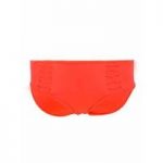 Seafolly Nectarine Orange Swimsuit Panties Retro Mesh About