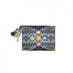 PilyQ Multicolor Clutch Inca Embroidered Pouch