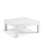Celtic Coffee Table Square In White High Gloss