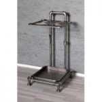 Blair Metal Umbrella Stand In Anthracite Lacquered