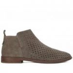 Revelin Perforated Suede Taupe Boot