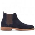 Tonti Suede Navy Chelsea Boot
