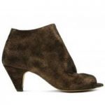 Goa Suede Bronze Ankle Boot