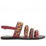 Dominica Red Sandal